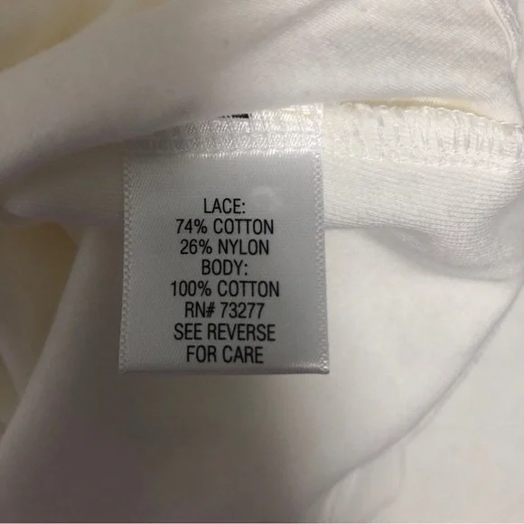 Croft & Barrow Lace Front Sleeveless Top NWT Medium - Picture 5 of 5